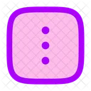 More Vertical Square Icon