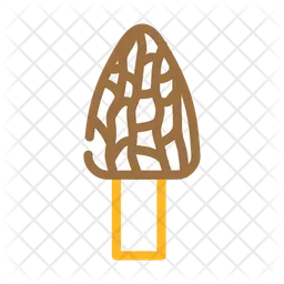 Morel Mushroom  Icon