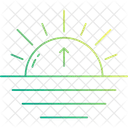 Morgendämmerung und Meer  Symbol