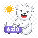 Morning Time Morning Alarm Alarm Clock Icon