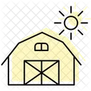 Morning At Barn Morning Barn Icon
