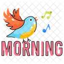Morning bird  Icon