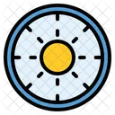 Morning Time Clock Icon