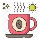 Morning Coffee Hot Coffee Drink Icon