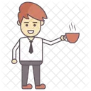 Morning Tea Holding Icon