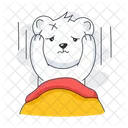 Morning Headache Lazy Bear Rough Morning Icon