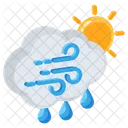 Rain Rainfall Drizzle Icon