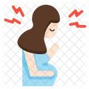 Morning Sickness Pregnancy Icon