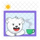 Morning Tea Morning Coffee Tea Time Icon