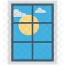 Window Morning View Icon