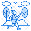 Morning walk  Icon