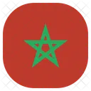 Morocco National Country Icon