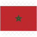 Flag Country Morocco Icon