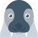 Morsa Walrus Animal Icon