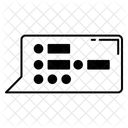 Morse Code Chat Frequency Icon