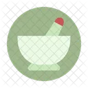 Medical Mortar Science Icon