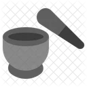 Mortar Grinding Cooking Icon