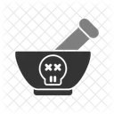 Mortar Toxic Medical Icon