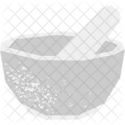 Mortar and pestle  Icon