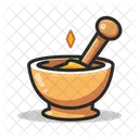 Mortar And Pestle Icon