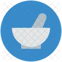 Mortar Pestle Medicine Icon