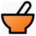 Mortar Medicine Pestle Icon