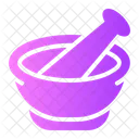 Mortar Pestle Grinding Icon