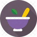 Mortar Pestle Medicine Icon