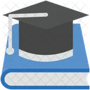 Mortarboard Book Booklet Icon