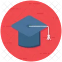 Mortarboard Graduation Academic Cap Icon