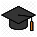 Mortarboard Graduation Cap Education Degree Icon