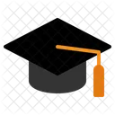 Mortarboard Graduation Cap Education Degree Icon