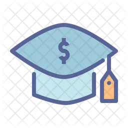 Mortarboard cost  Icon