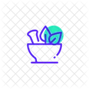 Morser Morser Stossel Medizin Symbol