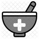 Medizin Gesundheit Mortel Symbol
