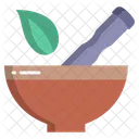 Morser Stossel Krauter Symbol