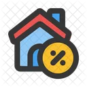 Mortgage Discount House Icon