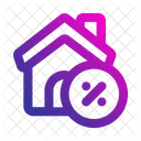 Mortgage Discount House Icon