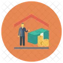 Mortgage Home Real Icon