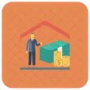 Mortgage Home Real Icon