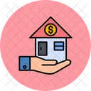 Mortgage Building Buy Icon