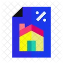 Mortgage House Property Icon