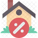 Mortgage House Asset Icon