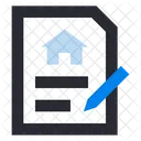 Mortgage Contact  Icon