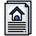 Mortgage Contract  Icon