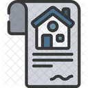 Mortgage Contract Mortgage Contract Icon