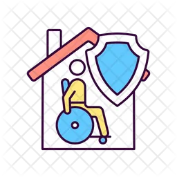 Mortgage disability insurance  Icon