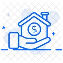 House Loan Landed Property Leasing Property Icon
