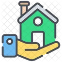Mortgage House House Loan House Payment Symbol