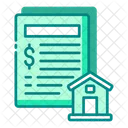 Mortgage Document Finance Icon